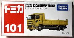 Takara Tomy Tomica 101 Isuzu Giga Dump Truck New Sealed Box