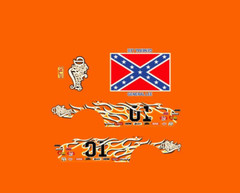 ’55 CHEVY GASSER Universal WaterSlide Decal for hot wheels 1/64 Scale 000