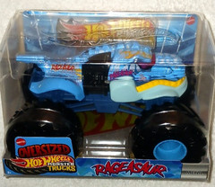 Hot Wheels MONSTER TRUCKS RAGEASAUR – NEW 1/24 DIECAST MONSTER JAM TRUCK