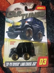MGA Car Tuned Series 5 Toy ’67-’79 Toyota Land Cruiser J50 Black Exclusive🔥