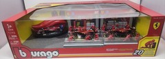 Bburago Ferrari Kids Toy Collector’s Racing Set. Matchbox/Hotwheels Style Cars