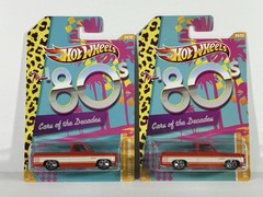Hot Wheels ’83 Chevy Silverado Cars Of The Decades ‘80s-VHTF CHASSIS VARIATIONS