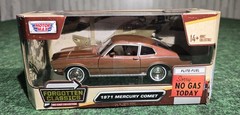 1971 Mercury COMET Diecast Model Car 1/24 Forgotten Classics by Motormax Brown