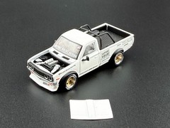 Pop Race Pandem Datsun 620 White 640350 1/64