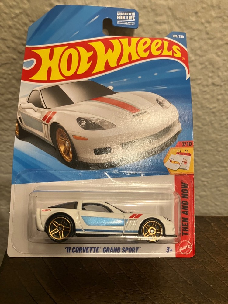 ’11 Corvette Grand Sport #189 Then and Now 7/10 2026 Hot Wheels Mix J