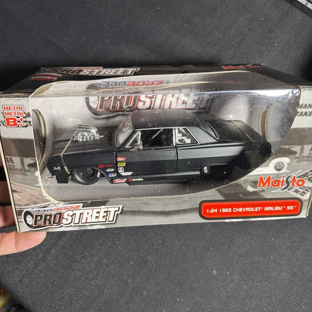 MAISTO 1965 CHEVROLET Malibu SS PRO RODZ/STREET 1:24 Only 1 on ebay no others
