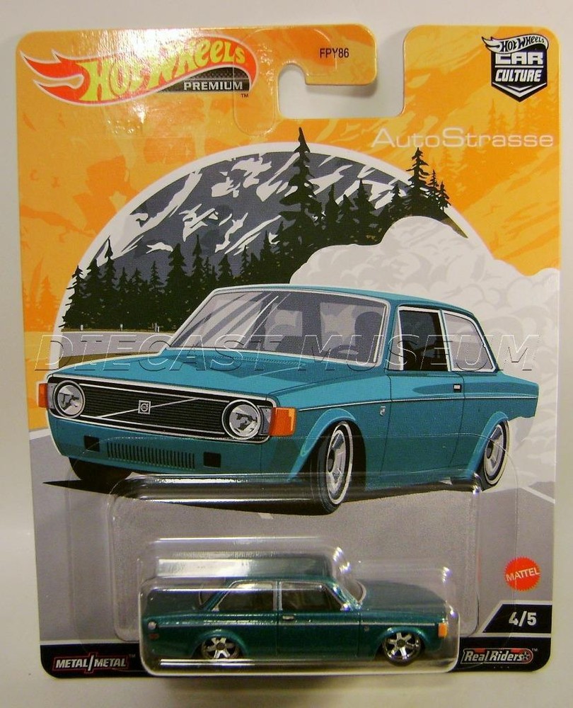 1973 ’73 VOLVO 142 GL AUTO STRASSE CAR CULTURE PREMIUM HOT WHEELS DIECAST 2022