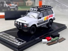 GCD 1:64 Land Cruiser LC80 TRD ORV SUV Sports Model Diecast Metal Car