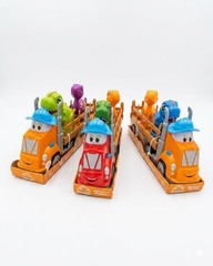 3 Dino Truck Bundle 6 Dinos, 3 Trucks Lights Up & Sound Ages 24m And Up