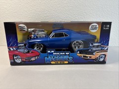 Muscle Machines Too Hot 1966 GTO in BLUE 1:18 Diecast