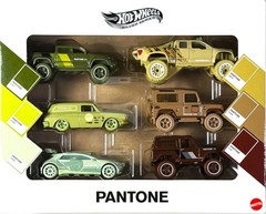 2026 Hot Wheels Silver Series Pantone Mix 2- Complete Set 6 With Chase Excusive.