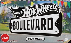 2023 Hot Wheels Boulevard 25-Car Factory Set, 25 Premium 1:64 Scale FACTORY SEAL