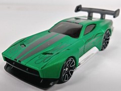 Count Muscula Hot Wheels 2022 Dream Garage #83 2/5 Green TRAP 5 Rims 1:64 Loose