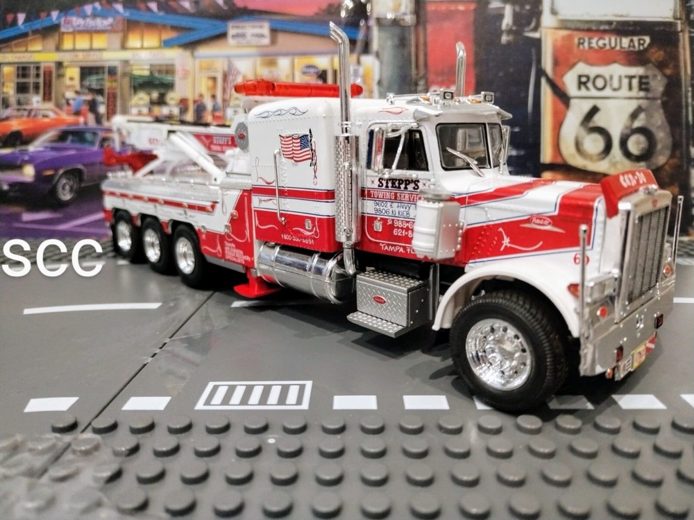 PETERBILT 359 WRECKER (1980) STEPP`S TOWING SERVICE, ALTAYA 1:43 DIE CAST