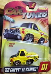 1968 Chevy El Camino in Yellow : Car Tuned : Walgreens Foil : Series 2 – #01