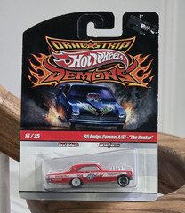 Hot Wheels Drag Strip Demons ’65 Dodge Coronet A/FX The Honker 1:64 Diecast