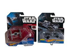 Star Wars Rebels Hot Wheels TIE Fighter Gray Starship & Carship Tie Fighter NEW