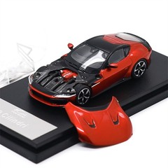 7CM Model 1:64 12 Cilindri Coupe Metallic Red Diecast Model Car