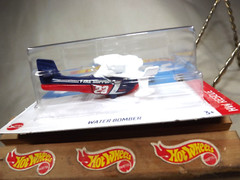2022 Hot Wheels #231 HW Rescue 9/10 WATER BOMBER Blue / White