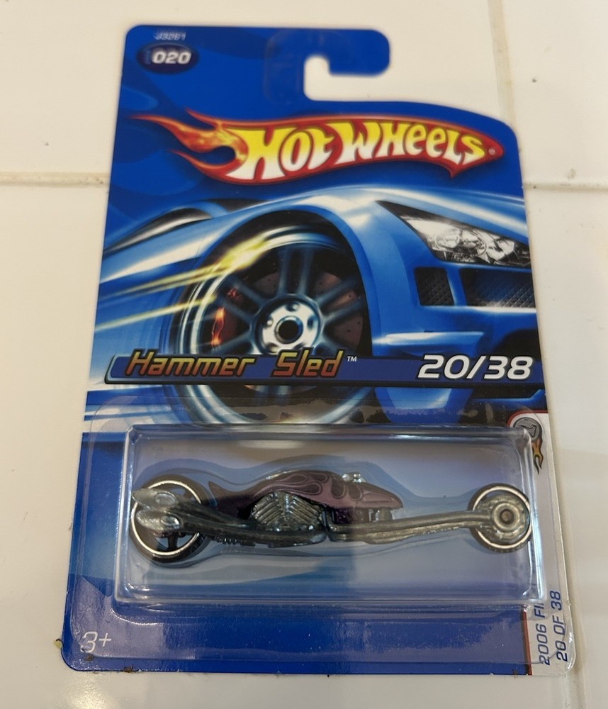 HOT WHEELS FIRST EDITION 2006 #20/38 HAMMER SLED (PURPLE)