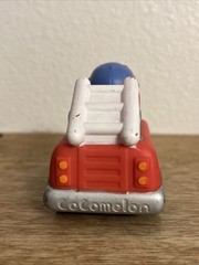 Cocomelon Tom Tom Red Fire Truck Vehicle 2020 Moonbug Jazwares 3.5” Plastic Toy