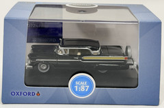 1:87 HO OXFORD Diecast 1956 MERCURY Montclair Tuxedo Black Item #87MT57005