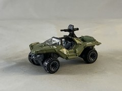 Hot Wheels UNSC Warthog Halo 5 2017 New Models Olive Green BLORs