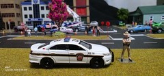 Greenlight PA State Police Ford Taurus #R2 18, CUSTOM 1/64 scale diecast
