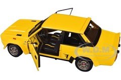 1980 FIAT 131 ABARTH YELLOW 1/18 DIECAST MODEL CAR BY SOLIDO S1806006