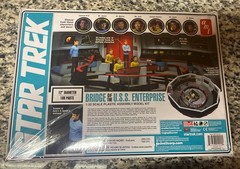 Star Trek USS Enterprise Bridge Set w/ Figures Sealed AMT 1/32 SCALE FULL BRIDG