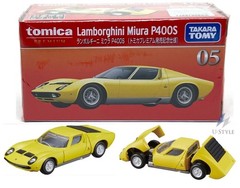 Tomica Premium Lamborghini Miura P400S 1/61 Yellow 05 Diecast Takara Tomy Japan