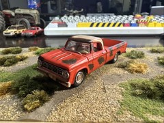 1967 Dodge D-100. Weathered Rusted Junkyard Barn Find