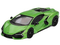 LAMBORGHINI REVUELTO VERDE SELVANS GREEN 1/64 DIECAST MODEL BY MINI GT MGT00789