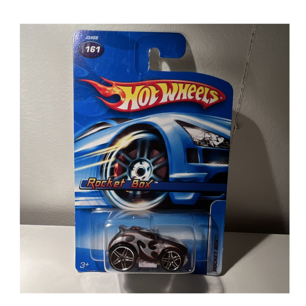 Hot Wheels Rocket Box 2005 1:64 Diecast Car Black/Silver/Red Unopened Box