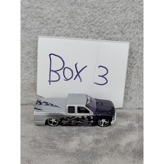 1 Badd Ride Chevy Silverado Truckin Magazine Purple Silver Diecast 1:64 Scale