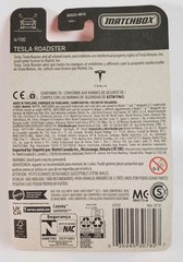 Matchbox – Tesla Roadster Red Maroon 4/100 2021 Diecast