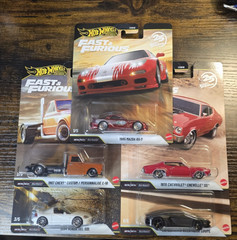 Hot Wheels Premium 2026 Fast & Furious 25th Anniversary Set of 5 Cars HNW46-956P