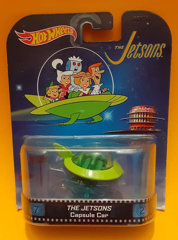 Hot Wheels Premium Retro Entertainment: The Jetsons Capsule Car