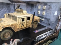 FORCES OF VALOR: US M1036 HMMWV W/TOW- Humvee, Kuwait 1991, 1/32, “81002”