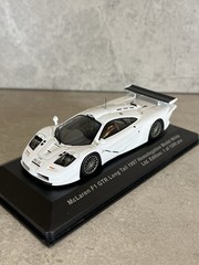 PALMA 1/43 McLaren F1 GTR Long tail 1997 Homologation White limited Model Car