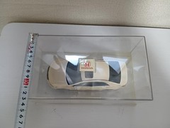 Honda Color Sample Mini Car Accord Sports Style White Display Case Model