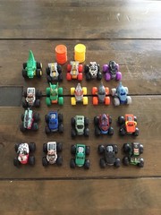 Huge Hot Wheels Monster Jam Mini Truck Lot