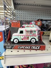 Maxx Action Cupcake Truck Friction Motor Rubber Tires Lights and Sound NEW