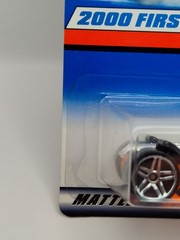 2000 Hot Wheels First Editions Vulture #089 #29/36 Black Clear Orange Base