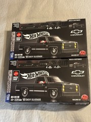 Mattel Brick Shop Hot Wheels ’83 Chevy Silverado Building Toy Lot Of 2