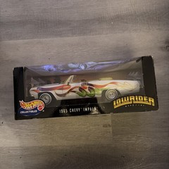Hot Wheels 1965 Chevy Impala Custom Lowrider Magazine 1:18 Scale Diecast NEW