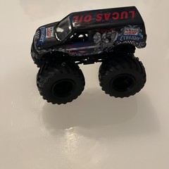 Hot Wheels Monster Jam Lucas Oil Crusader Monster Truck Black