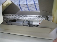 SCALE MODEL MABSTABMODELL FT. WORTH FIRE DEPARTMENT FREE SHIPPING!