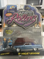 Jada Toys Homie Rollerz 1:64 1985 Cadillac Brougham Diecast w/ Figures