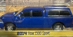 GREENLIGHT COUNTRY ROADS 2014 RAM 1500 SPORT BLUE
